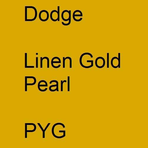 Dodge, Linen Gold Pearl, PYG.